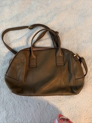 Fossil Olive Green  Jori Medium Satchel Hobo Crossbody W/key