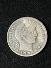 1909 barber half dollar Vf Details