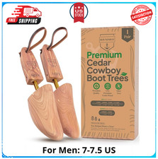 HOUNDSBAY Cowboy Boot Trees Cedar Western Boot Tree for Men  Women Shoe Tree...