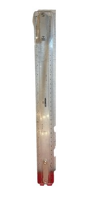 Vintage Vemco P-33 Antiflex Drafting Machine Scale Engineer Ruler 18 