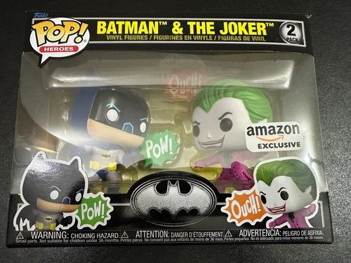 POP! BOHATEROWIE - DC BATMAN & THE JOKER 2 PACK - EKSKLUZYWNE FUNKO POPS AMAZON!!!