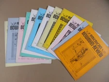 1939 AMERICAN BOWMAN REVIEW Archery Magazine Lot 12 Issue Run Full Year Vintage 