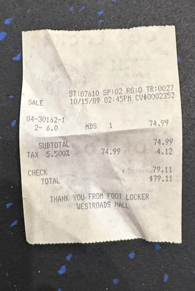 Nike Air Jordan 4 IV Rojo Fuego OG 1989 Talla 6Y | DE COLECCIÓN con Caja Original, Recibo Foto 2 de 4