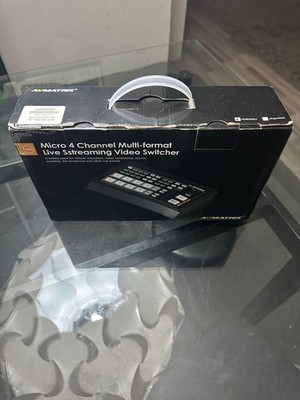 AVMATRIX HVS0402U MICRO 4 CHANNEL HDMI LIVE STREAMING VIDEO SWITCHER 1×HDMI PGM 