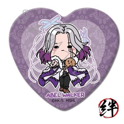 TV Anime Mashle MG [Abel Walker] Herzförmiges Dosenabzeichen