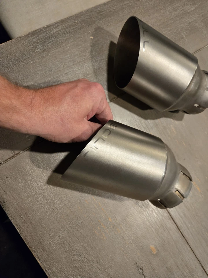 Puntas de escape Soul GT2 corte de barra para Porsche 997 Turbo acero inoxidable envío gratuito Foto 4 de 4