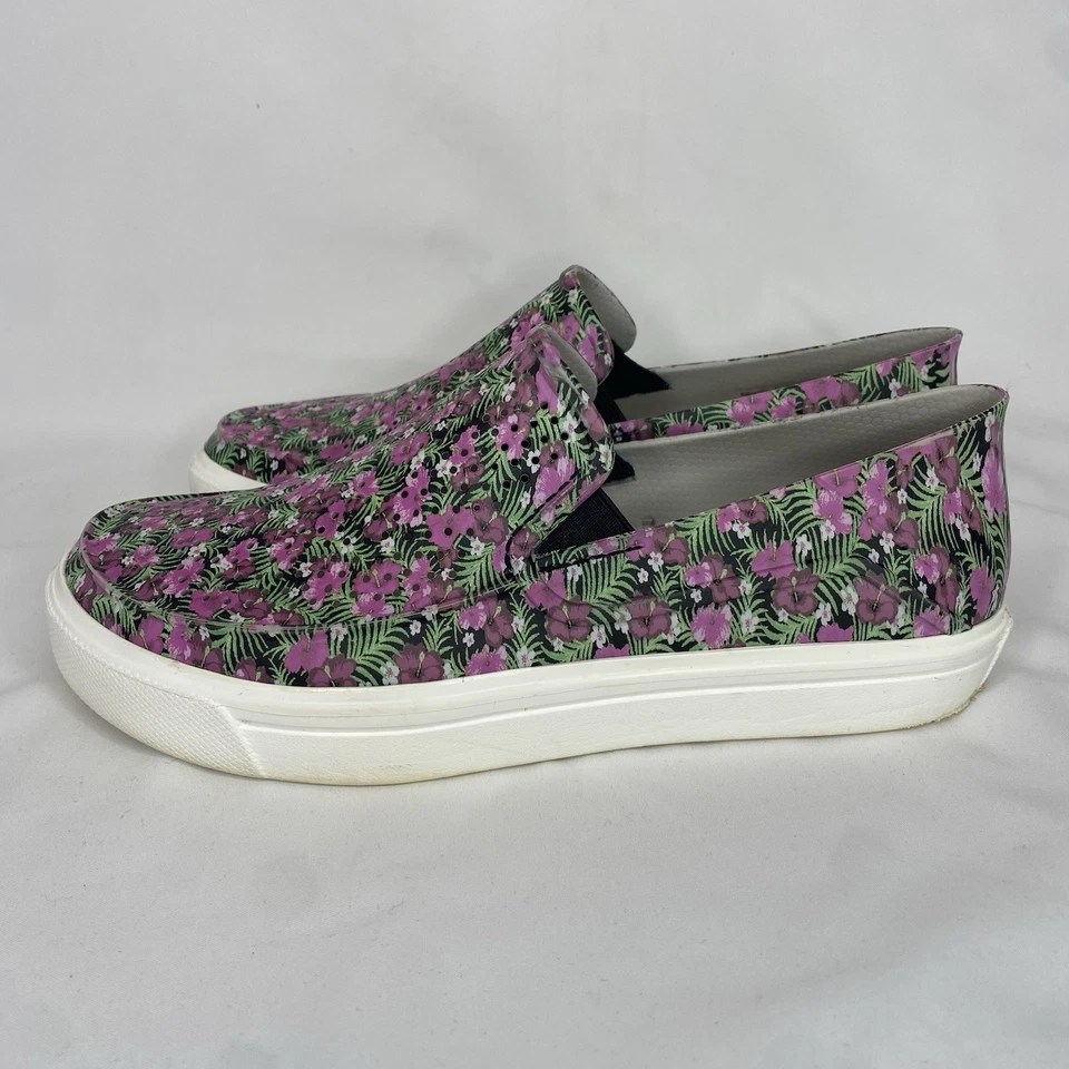 Crocs Citilane Roka Mujer Talla 7 Floral Sin Cordones Planos Tenis Zapatos Foto 4 de 4