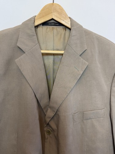 Giacca blazer BALMAIN vintage beige misto lino 46 nel petto - Foto 2 di 16
