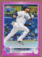 Nelson Cruz #71 2022 Topps Chrome Pink Refractor-3271