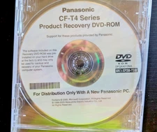 Panasonic CF-T4 Series Product Recovery DVD-ROM (MK1-XP2M-TSW)