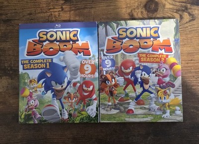 Sonic Boom The Complete Season 1 and The Complete Season 2 BluRays w/ slipcovers