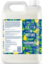 Faith In Nature Natural Super Concentrated Washing Up Liquid with Lemon Oil 5L R 6.24 per litre