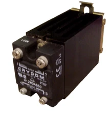 CRYDOM SOLID STATE RELAY WITH HEAT SINK 600 VOLT 50 AMP  H12WD4850