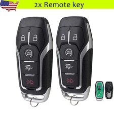 2 For 2015 2016 2017 Ford F-150 Smart Prox Push to Start Remote Key Fob 5 Button