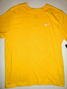 yellow dri fit shirt