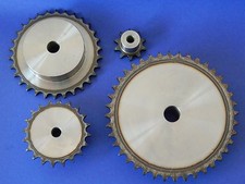 08 B-1 Kettenrad 1/2"x5/16"  Z=10 bis Z=40 Kettenr&auml;der geh&auml;rtet