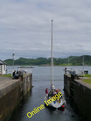 Photo 6x4 Off To Sea Crinan A yacht exits the Crinan Canal on a fine summ c2012