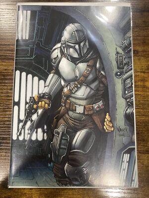 STAR WARS: THE MANDALORIAN #3 * NM+ *  TODD NAUCK EXCLUSIVE VIRGIN VARIANT   
