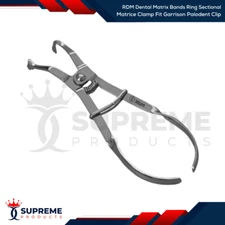 RDM Dental Matrix Bands Ring Sectional Matrice Clamp Fit Garrison Palodent Clip