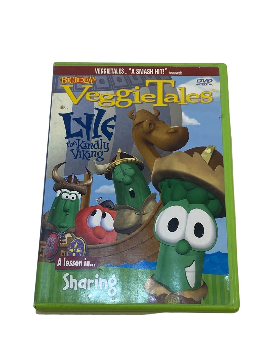 🐞 VeggieTales - Lyle the Kindly Viking (DVD, 2001) A Lesson In
