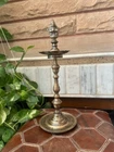 Brass Lamp, Indian Brass Diya Oil Lamp, Home Decor, Antique Brass Lighting Deco