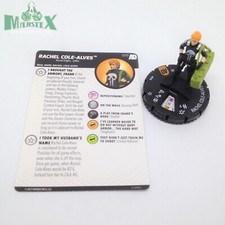 Heroclix Avengers Defenders War set Rachel Cole-Alves 070 Chase figure w/card
