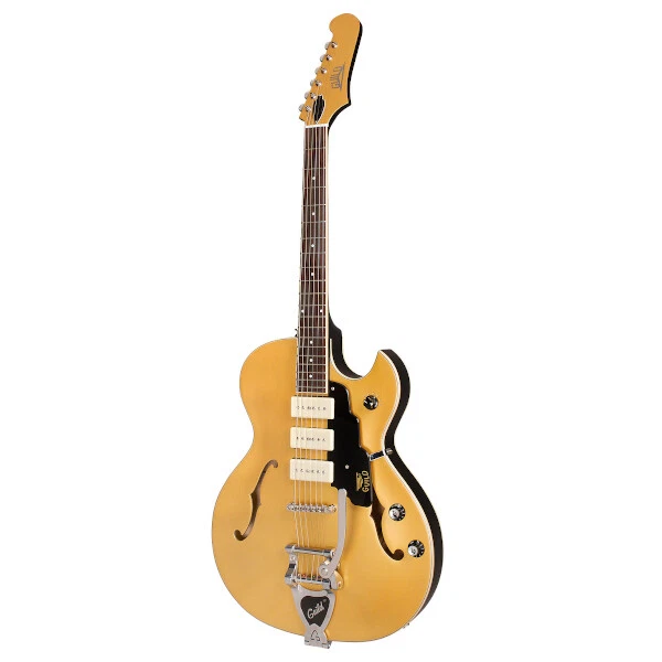GUILD Starfire I Jet 90 GLD ❘ E-Gitarre ❘ P90 Soapbar ❘ Satin Gold - Bild 1 von 1