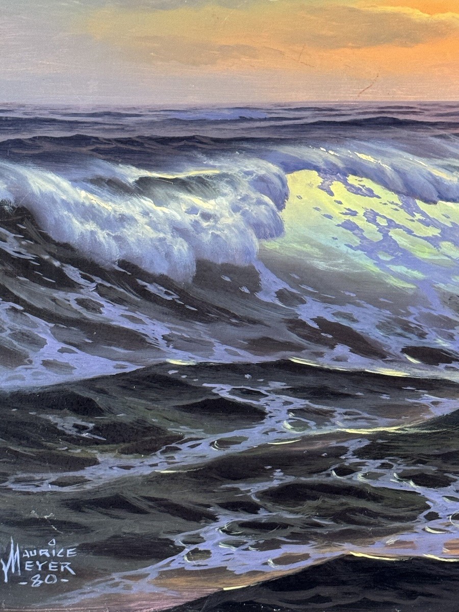 モーリス・メイヤー　海の風景画 リトグラフ s-l1200.jpg