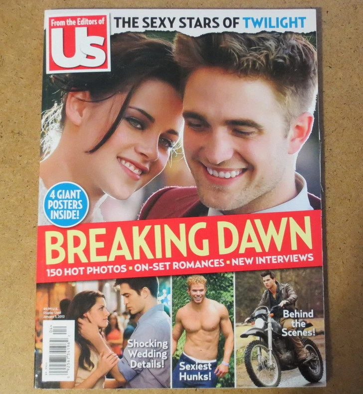 Magazine TWILIGHT Kellan Lutz ROBERT PATTINSON Alex Meraz + Foldout POSTERS - Image 2 of 4