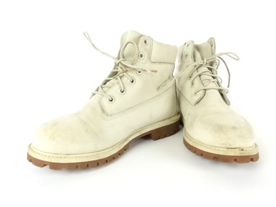 Timberland 1990A unisex Schuhe Boots Stiefel Stiefelette creme Leder 39 (16358)