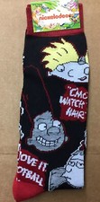 Hey Arnold  Friends Cartoon HYP Size 6-12 Men  s Crew Socks New AR194
