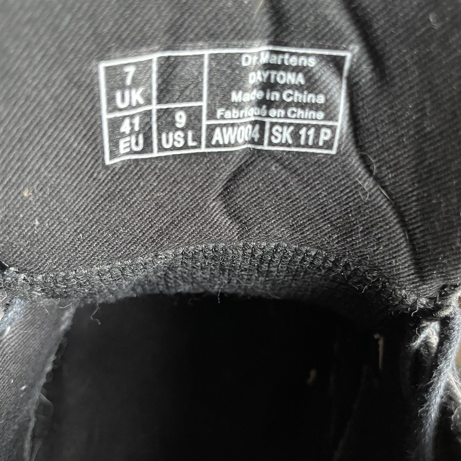 Dr Doc Martens Women's Daytona Boots US 9  Silver Nylon Lace Up Chukka Bootie thumbnail 14