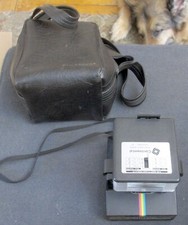 Polaroid Time Zero One Step Black Rainbow SX-70 Land Camera EXTRAS, See Below