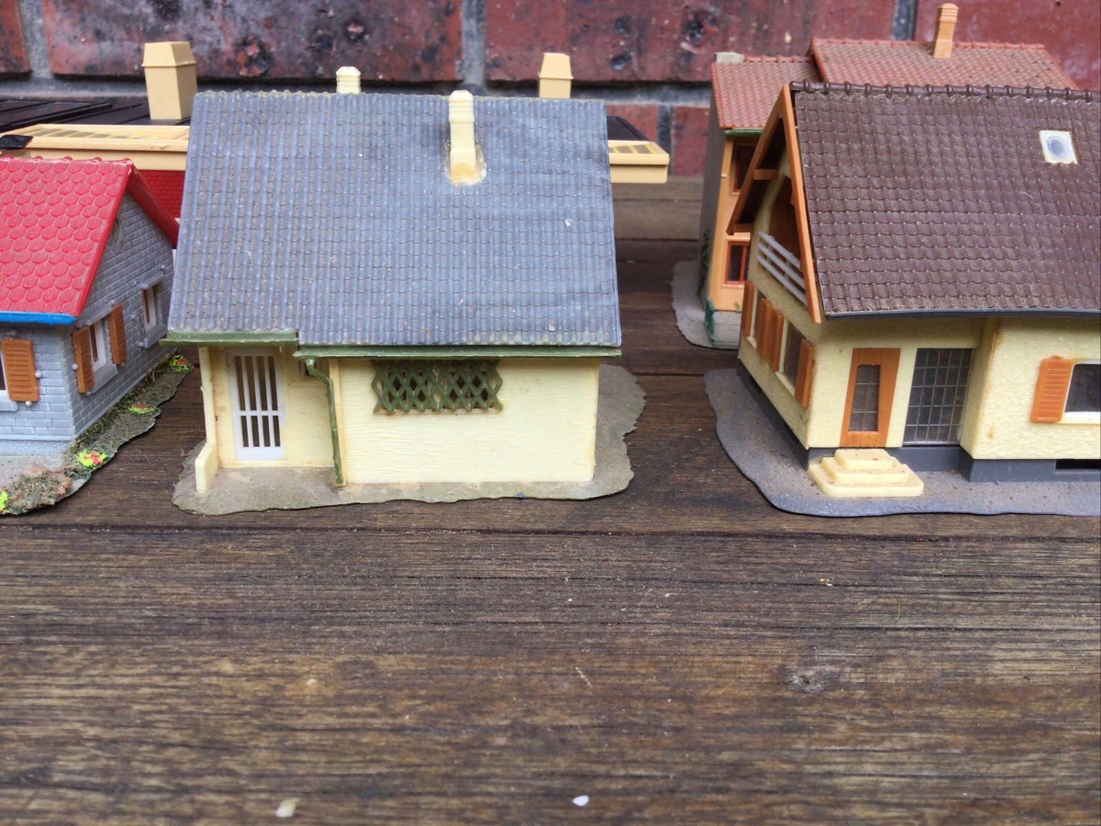 HO Train Set Buildings eBay