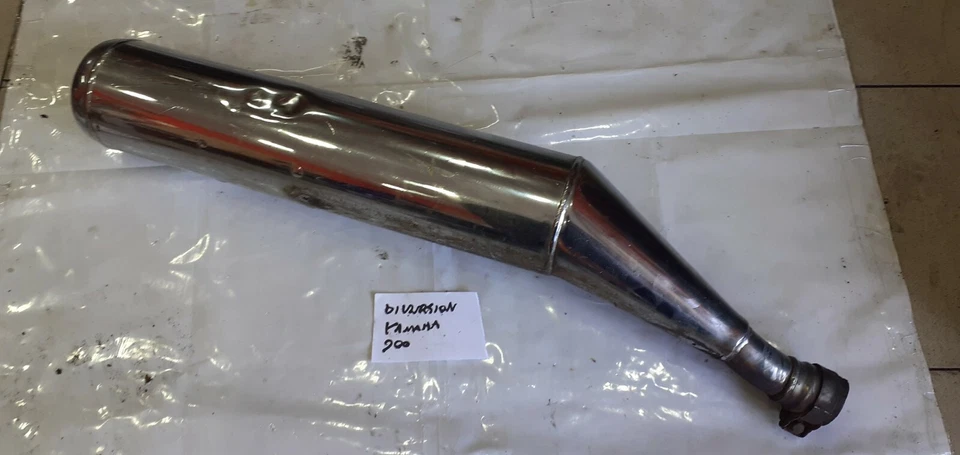 MARMITTA SCARICO TERMINALE YAMAHA DIVERSION XJ 900 CON AMMACCATURE!!! VEDI FOTO! - Immagine 2 di 4