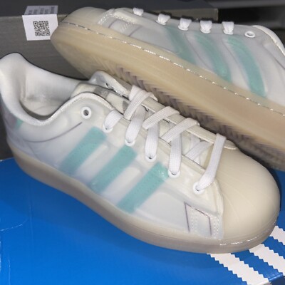 Adidas Superstar Low weiß FUTURESHELL UK Gr. 3 SCHÖN IM KARTON  