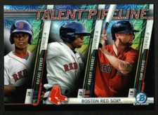 Rafael Devers 2017 Bowman Chrome Mega Box Talent Pipeline SP Boston Red Sox