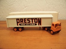 PRESTON TRUCKING 151 LINE WHITE 5000 TRACTOR TRAILER 1978 WINROSS TRUCK DIECAST