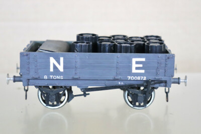 SCRATCH KIT BUILT O GAUGE NE TON PLANK OPEN WAGON 700872 oa UK
