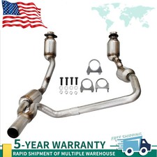 Y-Pipe Front Exhaust Catalytic Converter For Jeep Wrangler JK 3.8L 2007-2009 EPA