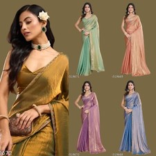 Women's Two Tone Chiffon Saree