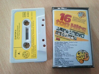 16 Top Hits 80er 1981 Hot Shot Secret Service The Teens Eruption MC Kassette 059