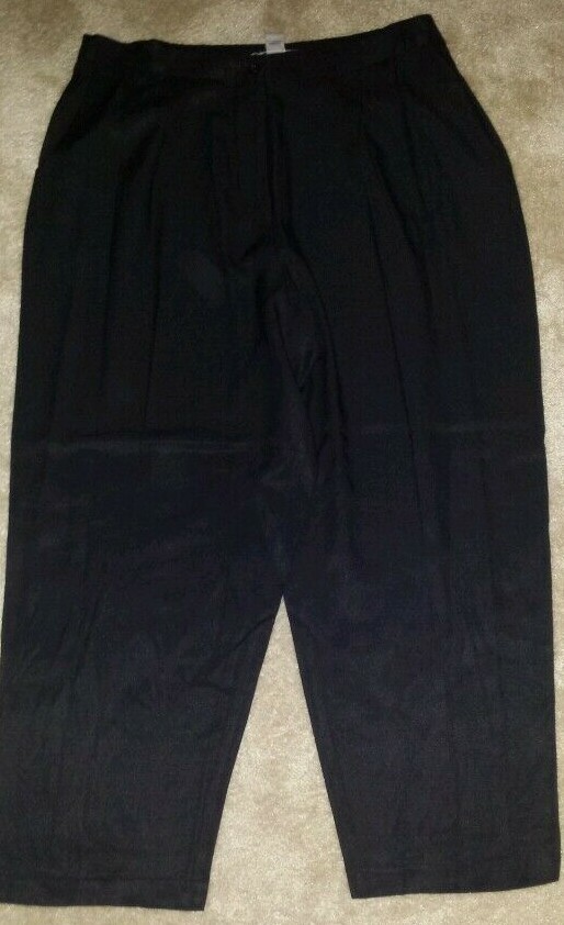 Kathryn Deene Pants Size 24 Womens Black - image 1