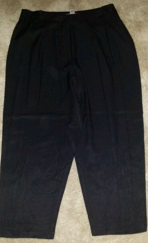 Kathryn Deene Pants Size 24 Womens Black