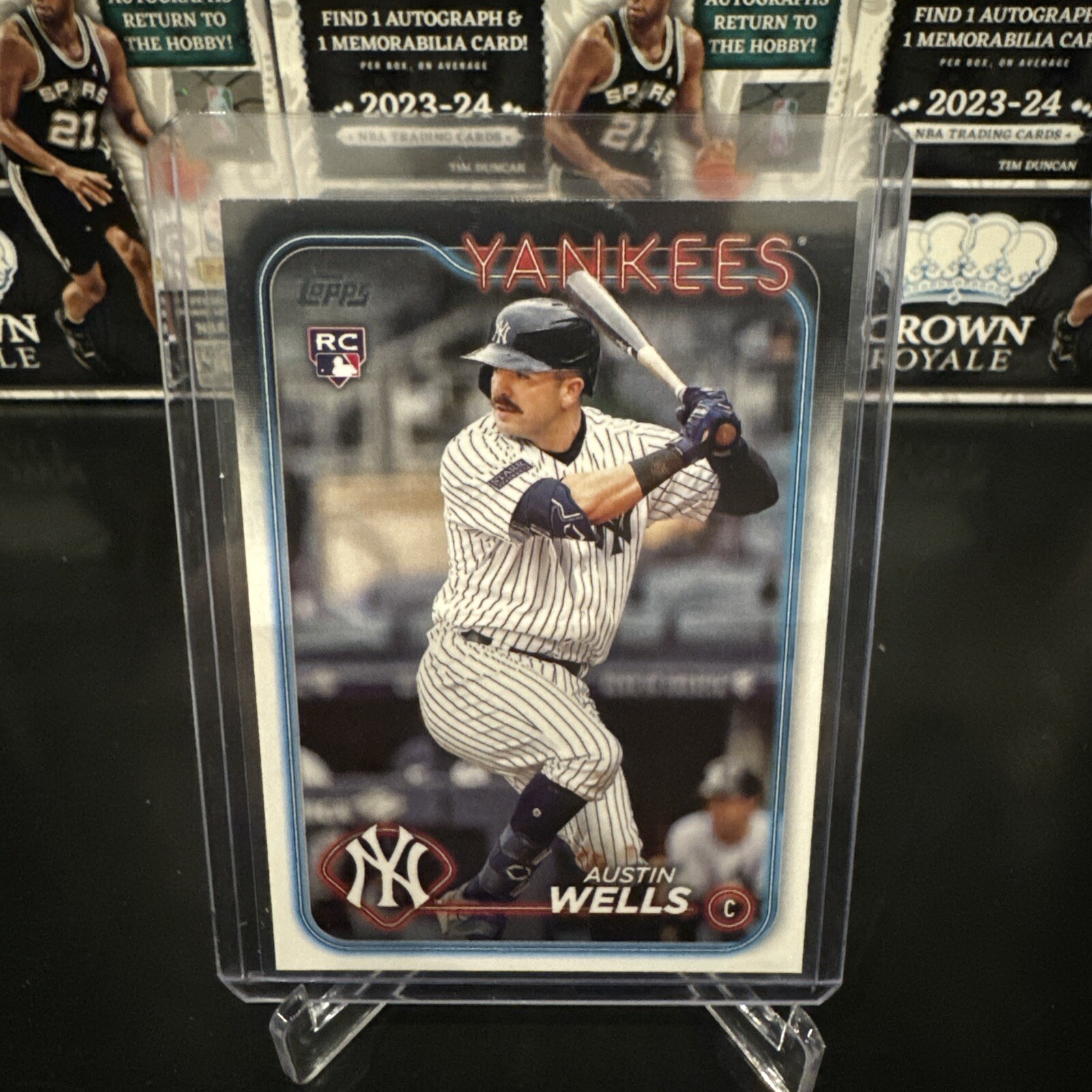 2024 Topps Series 2 Baseball Austin Wells RC #624 New York Yankees