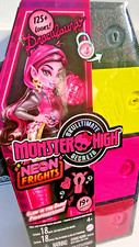 Monster High- DRACULAURA -Skulltimate Secrets -Neon Frights- Mattel Doll Sealed