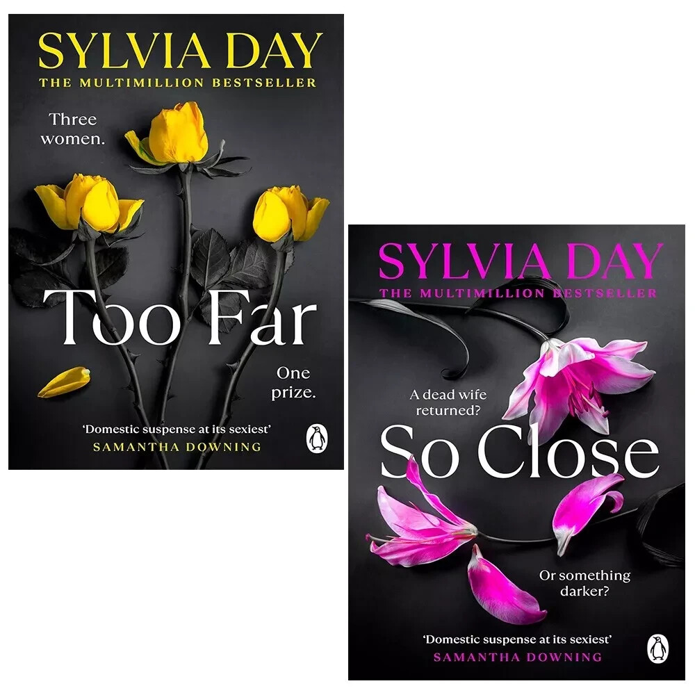 Blacklist Collection 2 Books Set by Sylvia Day So Close, Too Far Paperback
