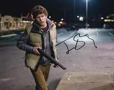 Jesse Eisenberg signed autograph 20x25cm Zombieland in person autograph