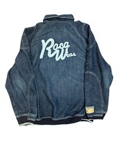 Vintage Y2K Rocawear Denim Jacket 90's Hip Hop Grunge - Size XL