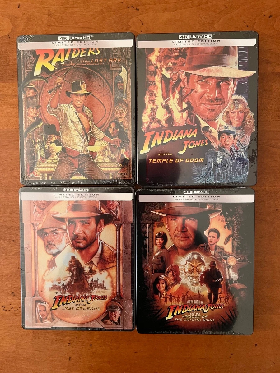 Experience Indiana Jones in 4K Ultra HD with New Steelbook Collection